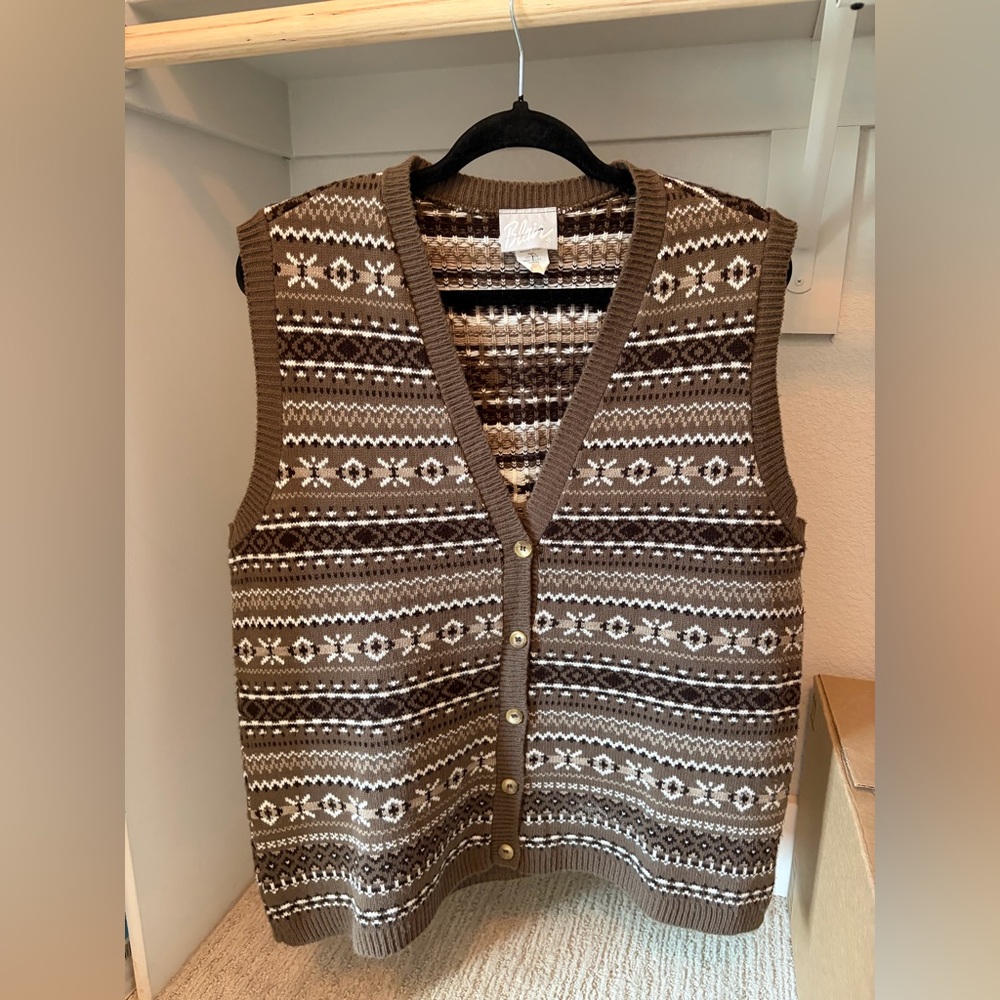 Brown Vest